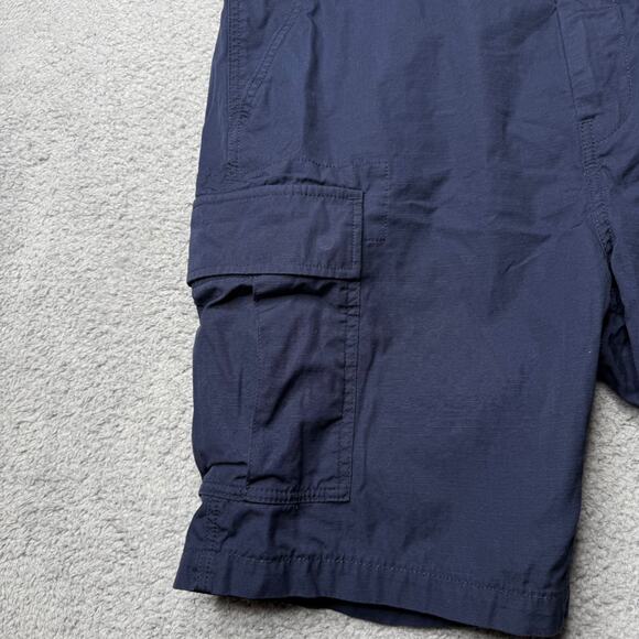 Levis Cargo Shorts Mens Size 38 Two Horse Levi Strauss Blue Outdoor Waterless - Picture 5 of 14